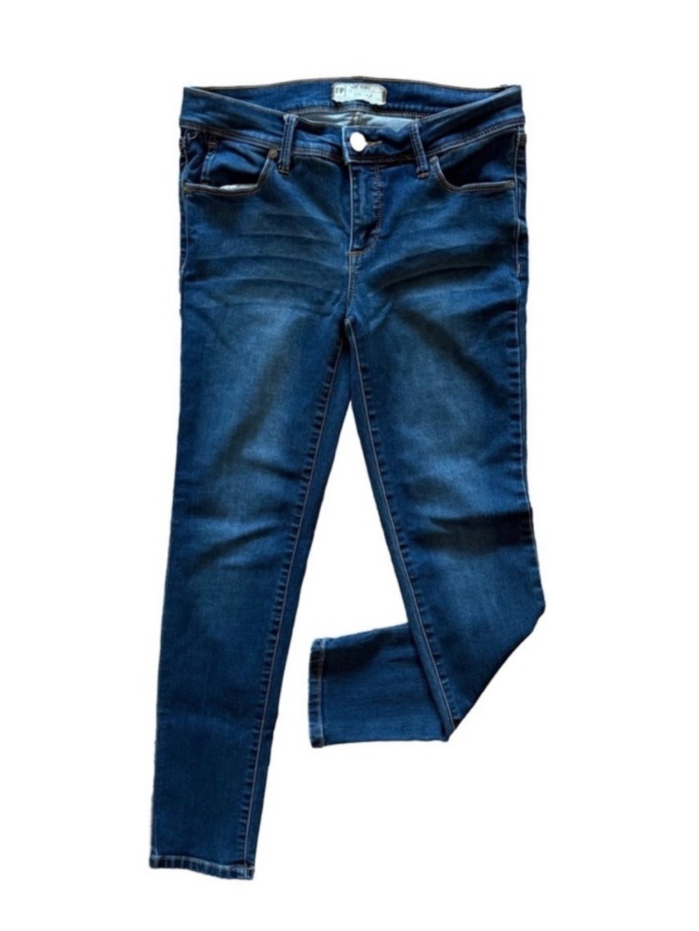 FREE PEOPLE Low Rise Skinny Ankle Jeans Dark Wash Size 27